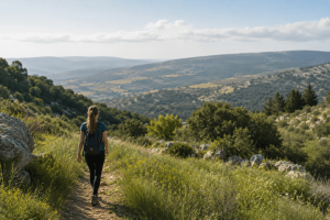 שבילי טיול בגליל — נוף הררי ופנורמה