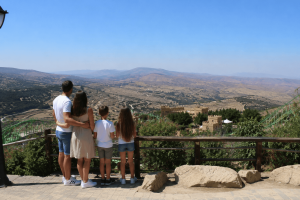 תצפית פנורמית מתל פארס – רמת הגולן